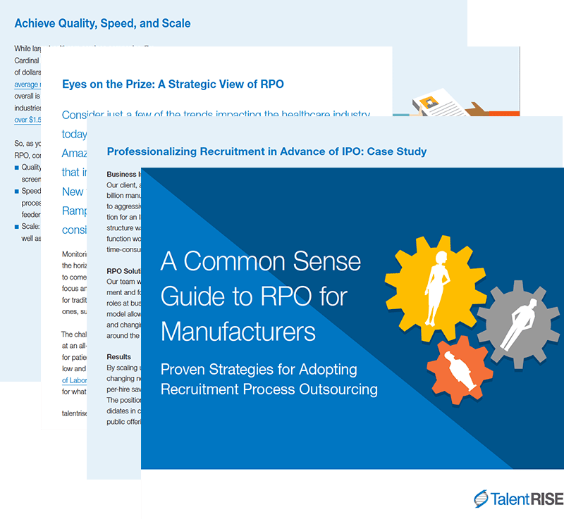Target Rpo RPO for Manufacturers